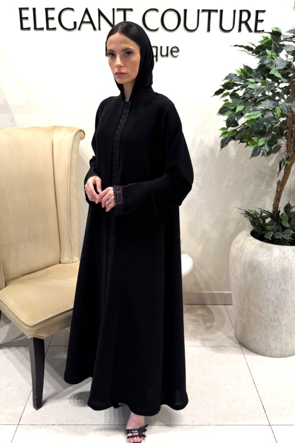 BLACK WITH SMALL DANTEL